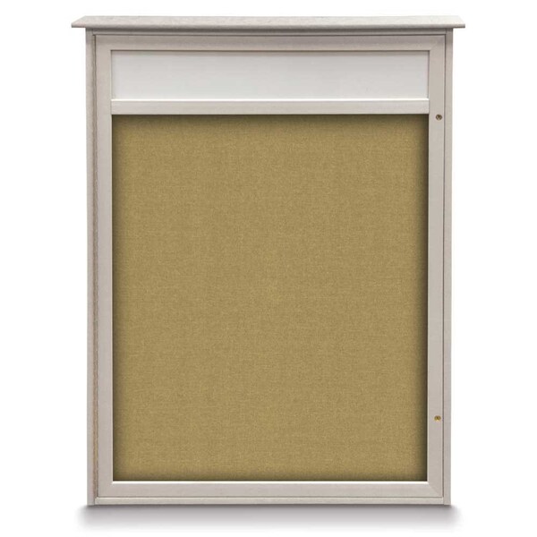 Triple Door Enclosed Indoor Letterboard